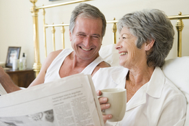 Dental Hygiene Tips older couple reading Dental Hygiene Tips