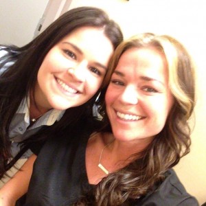 Sisters Lisa and Cathy